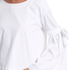 Free People “So Obviously Yours” White Blouse